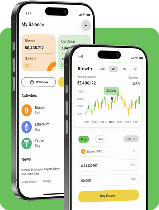 Pillar Meridode trading platform with live market data